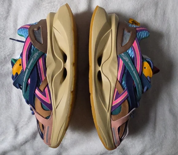 Stylish Multicolor Men's Sneakers - Picture 3 of 9